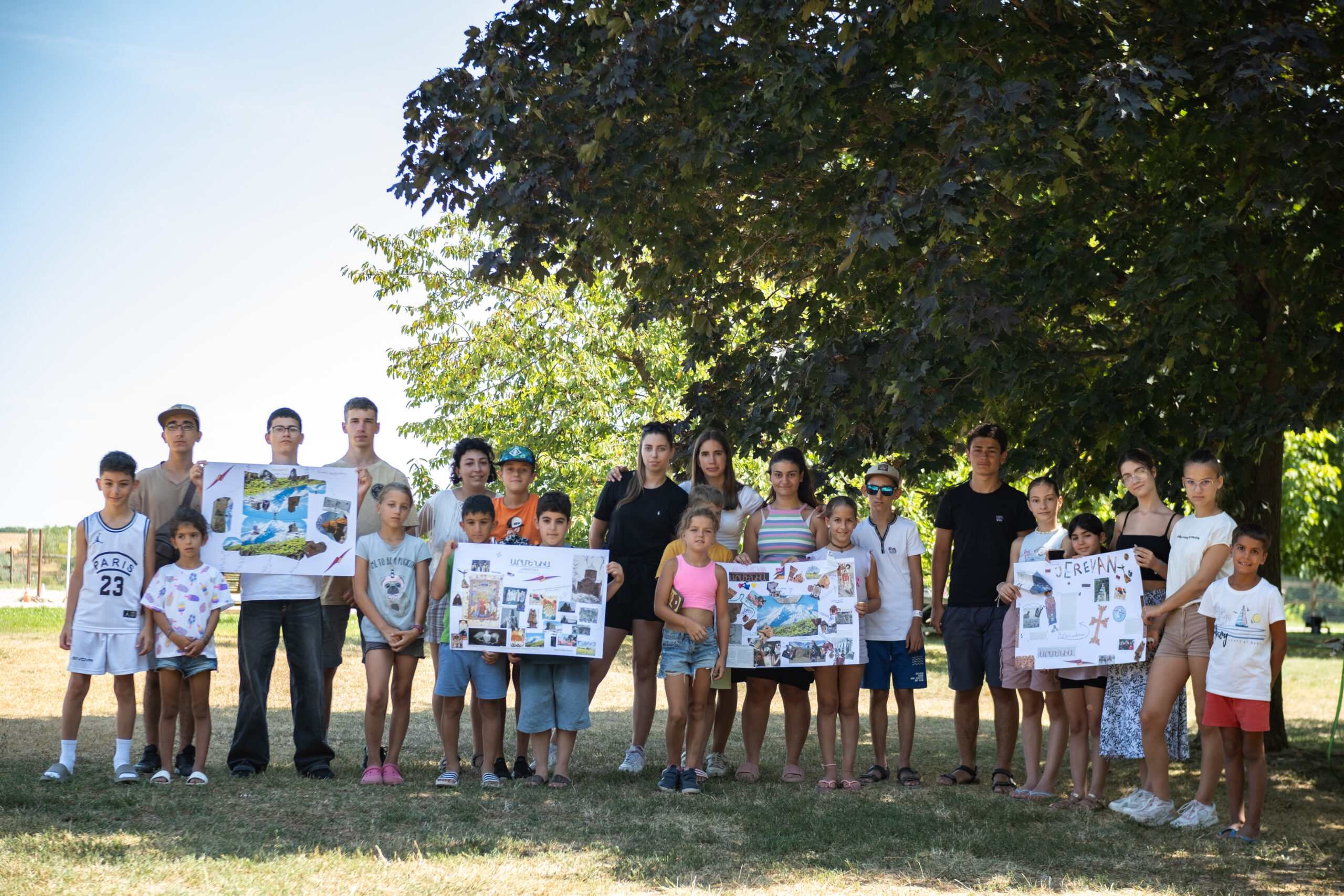 Armenian project “In the Armenian Youth Camp”